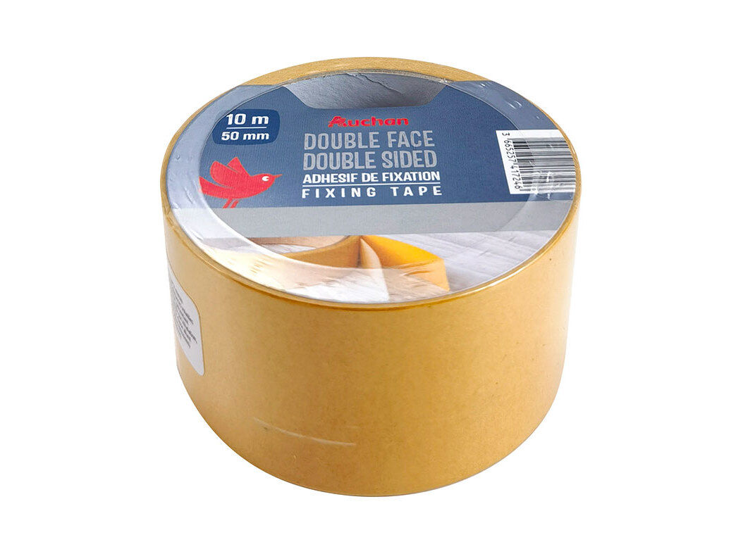 FITA DUPLA FACE AUCHAN UNIVERSAL 50MMX10M image number 0