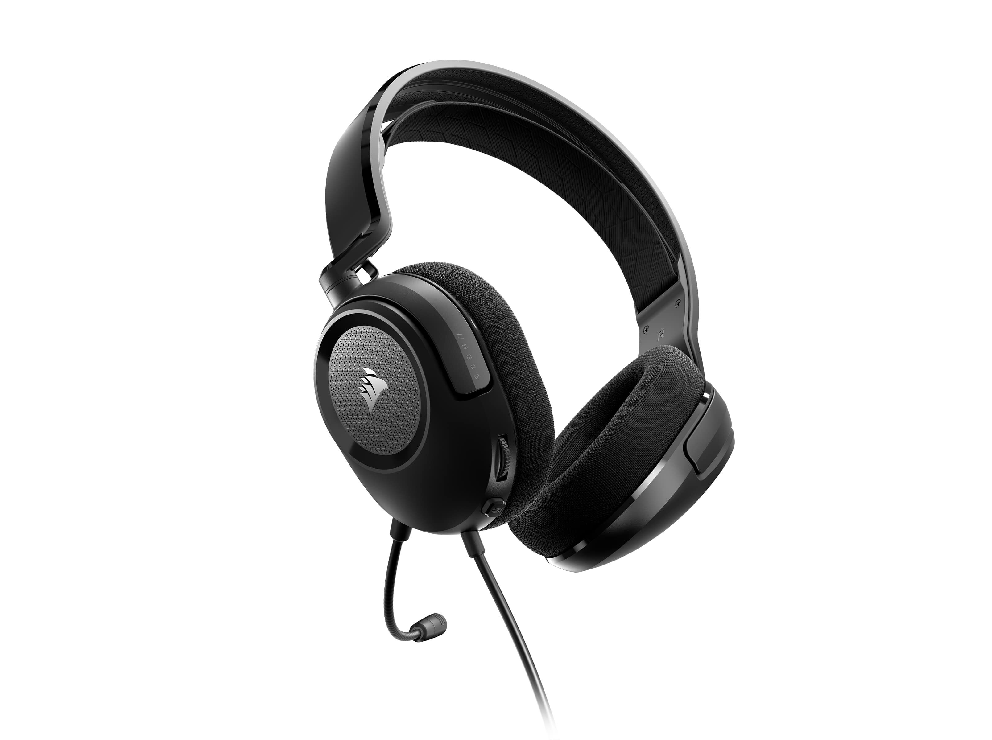 AUSCULTADORES GAMING CORSAIR HS35 V2 STEREO PRETO image number 3