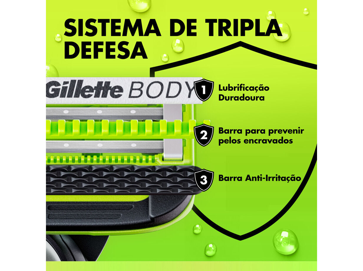 BODY GILLETTE LABS CABO+1REC+SUPORTE image number 3