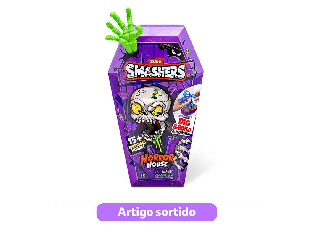 CASA DO HORROR SMASHERS M&Eacute;DIA MODELOS SORTIDOS image number 0