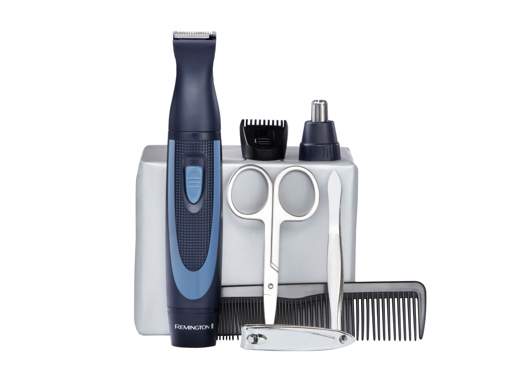 KIT VIAGEM APARADOR REMINGTON NE3890 AZUL