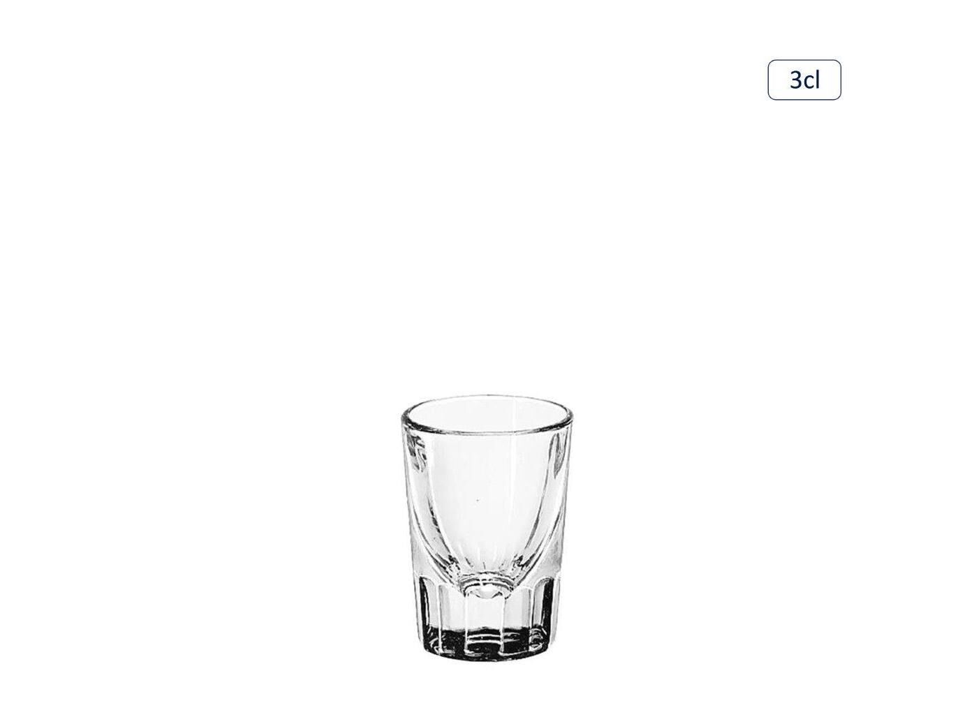 COPO FLUTED WHISKY EM VIDRO 3CL image number 0