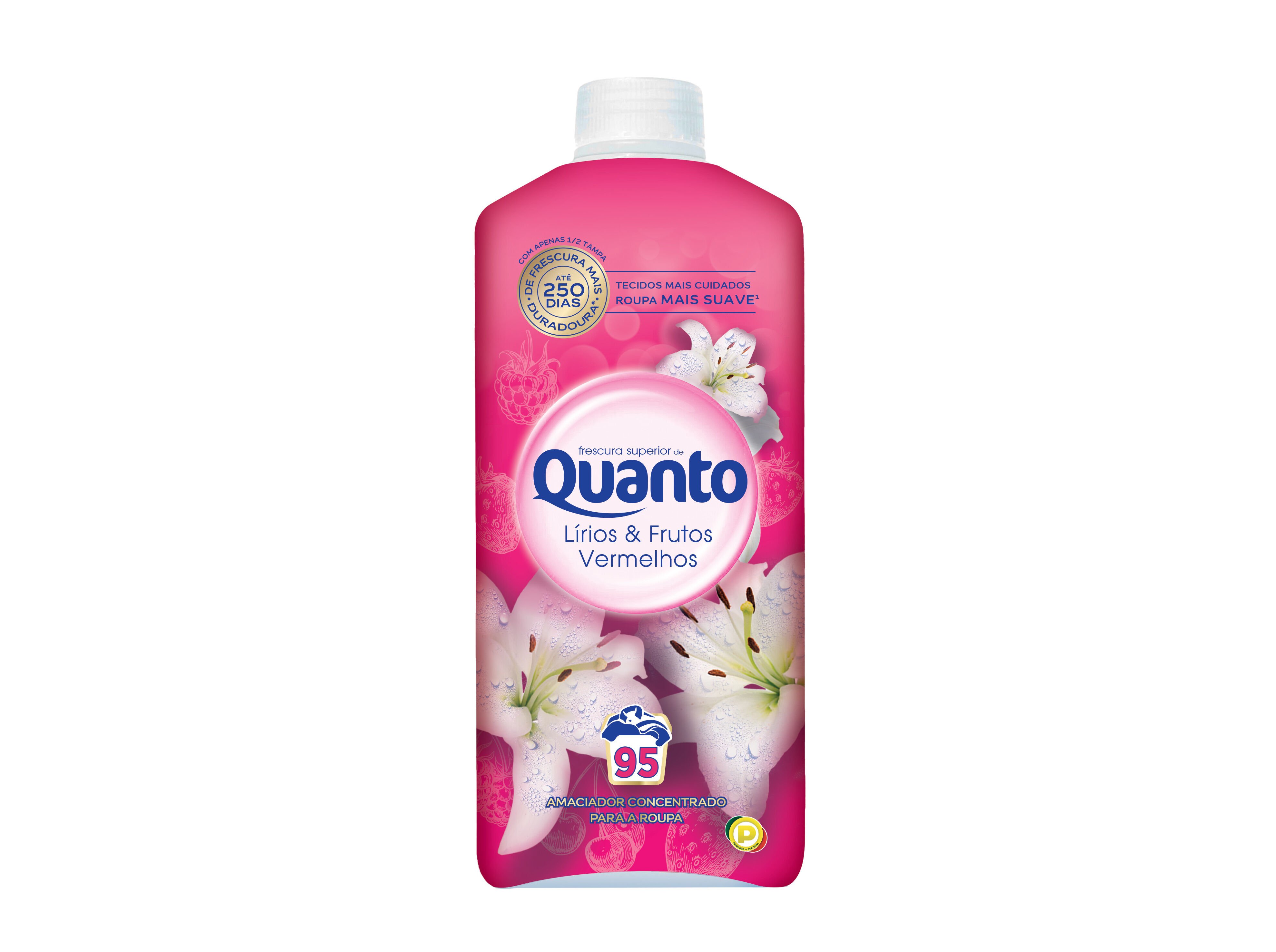 AMACIADOR CONCENTRADO QUANTO LIRIOS & FRUTOS VERMELHOS 95 DOSES