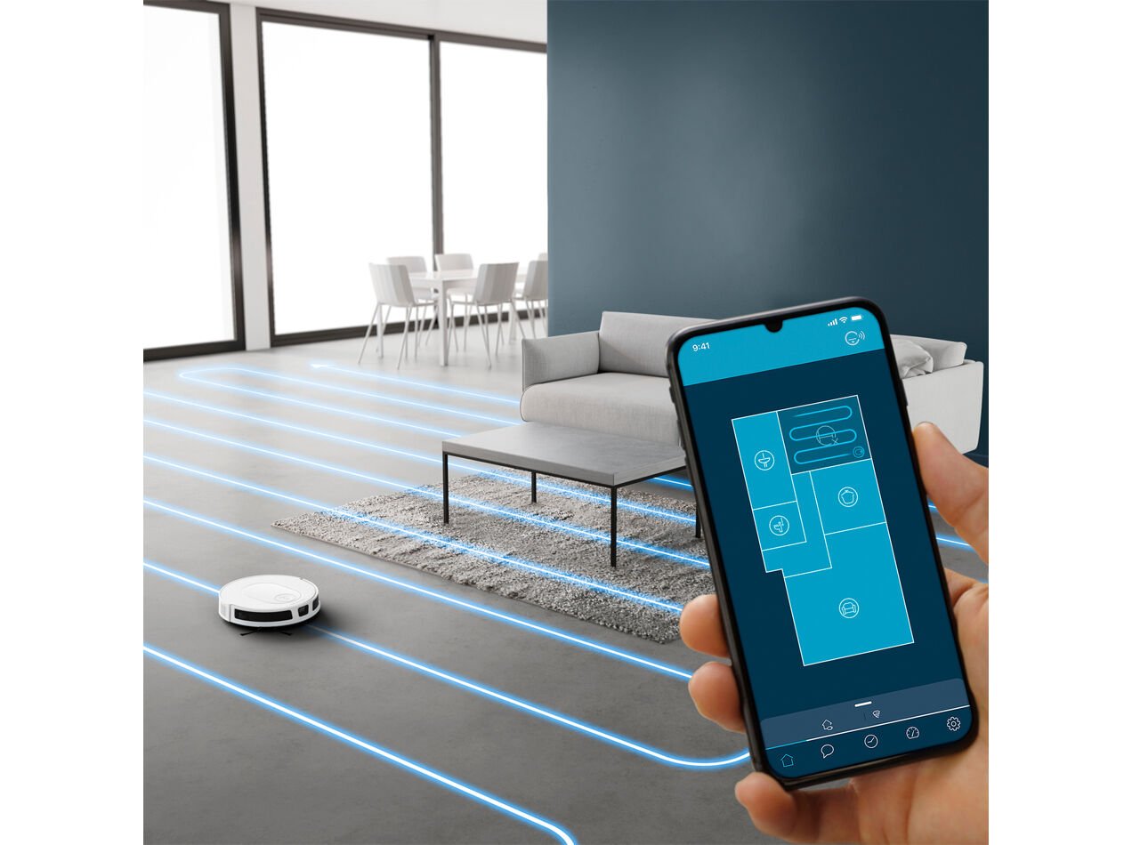 ASPIRADOR ROBOT ROWENTA RR8497WH XPLORER SERIE70 KIT COM BASE ESVASIAMENTO AUTOMATICO image number 5