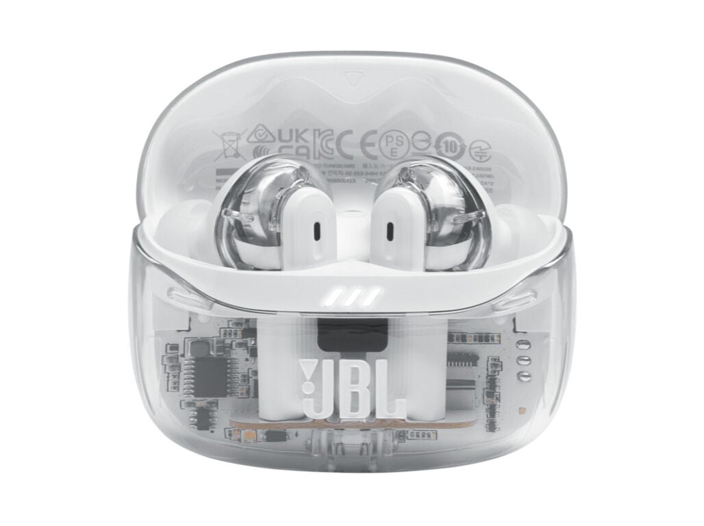 AURICULARES JBL TUNE BEAM 2 BRANCO GHOST image number 5