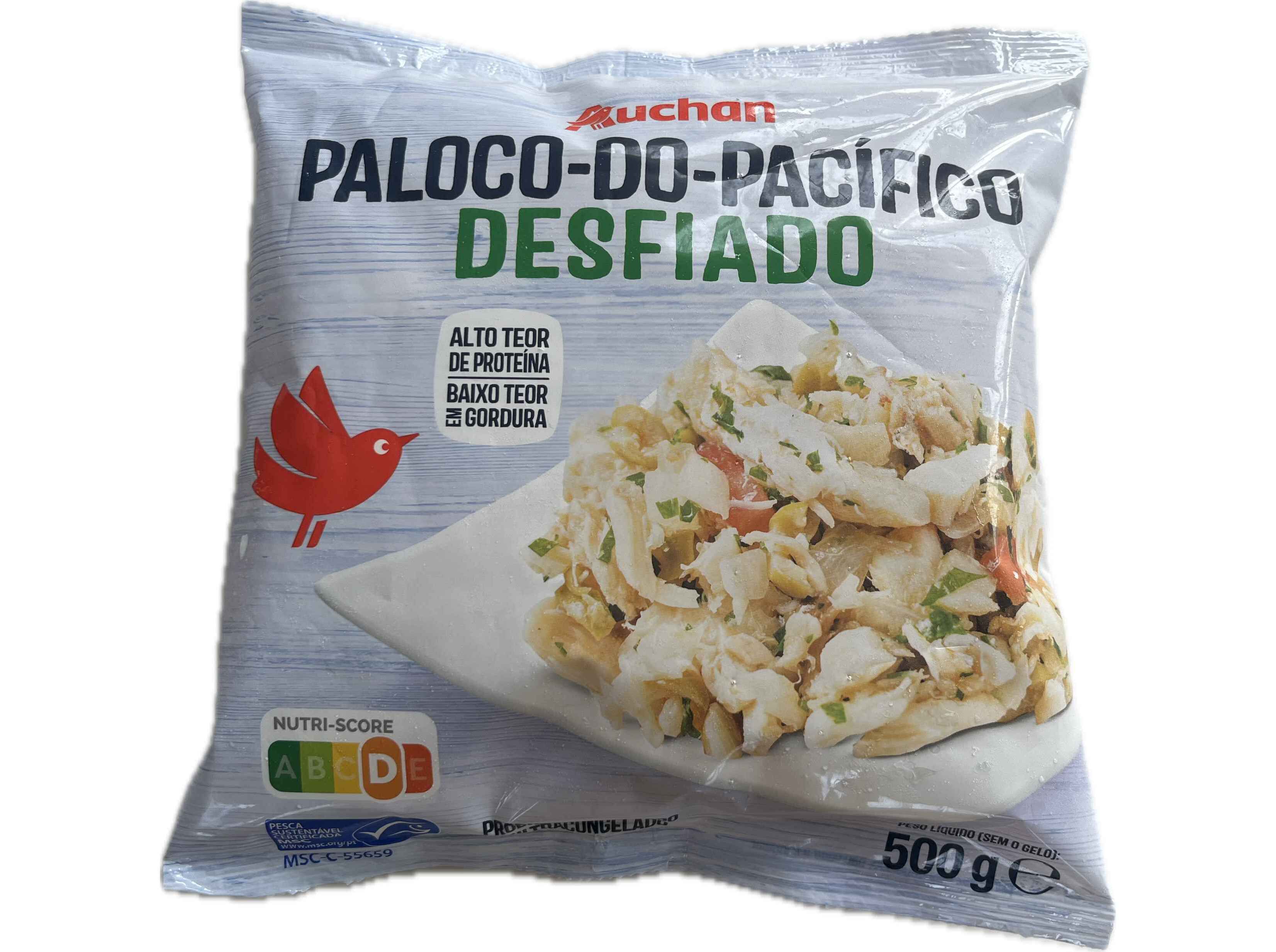 PALOCO DO PAC&Iacute;FICO AUCHAN DESFIADO DEMOLHADO MSC 500G