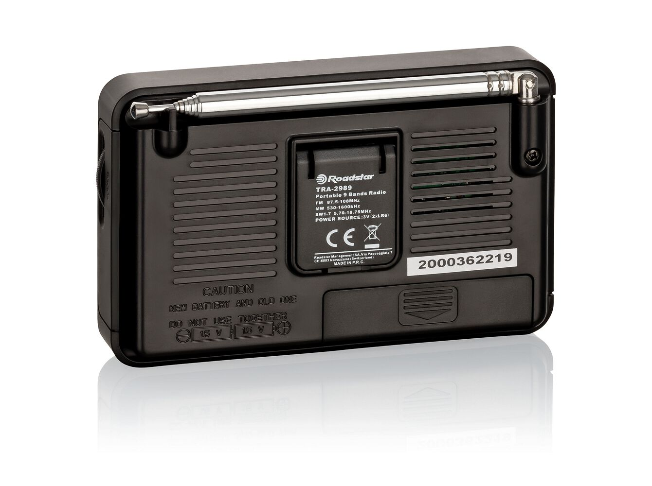 R&Aacute;DIO BOLSO ROADSTAR TRA2989 MULTIBANDAS image number 2
