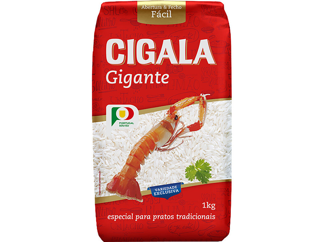 ARROZ CAROLINO CIGALA GIGANTE 1KG image number 0