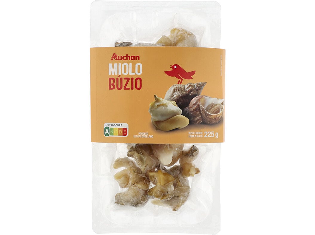 MIOLO DE B&Uacute;ZIO AUCHAN ULTRACONGELADO 225G