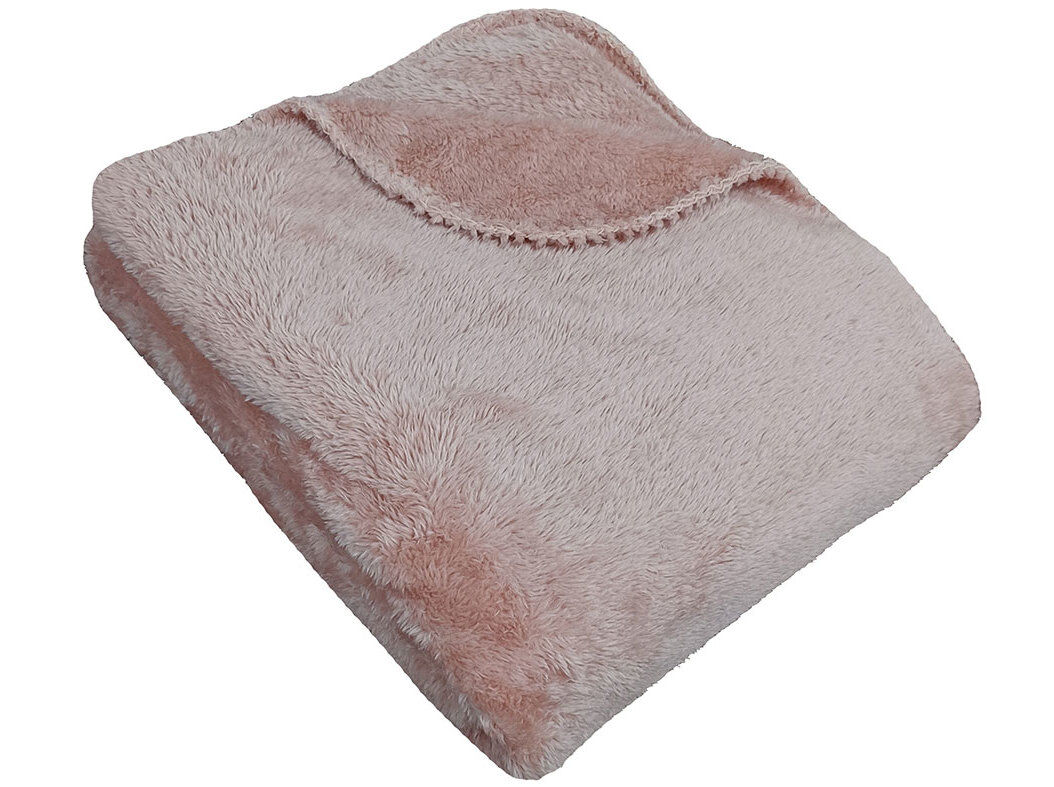 MANTA SHERPA ACTUEL ROSA 125X150CM image number 0