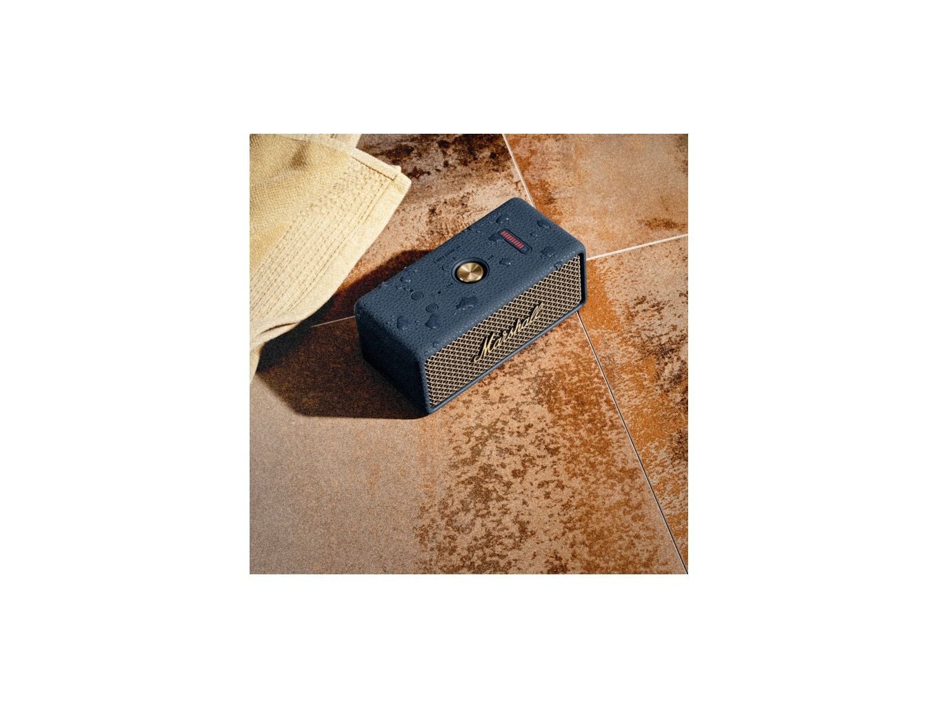 COLUNA PORTATIL BT MARSHALL EMBERTON III AZUL image number 3