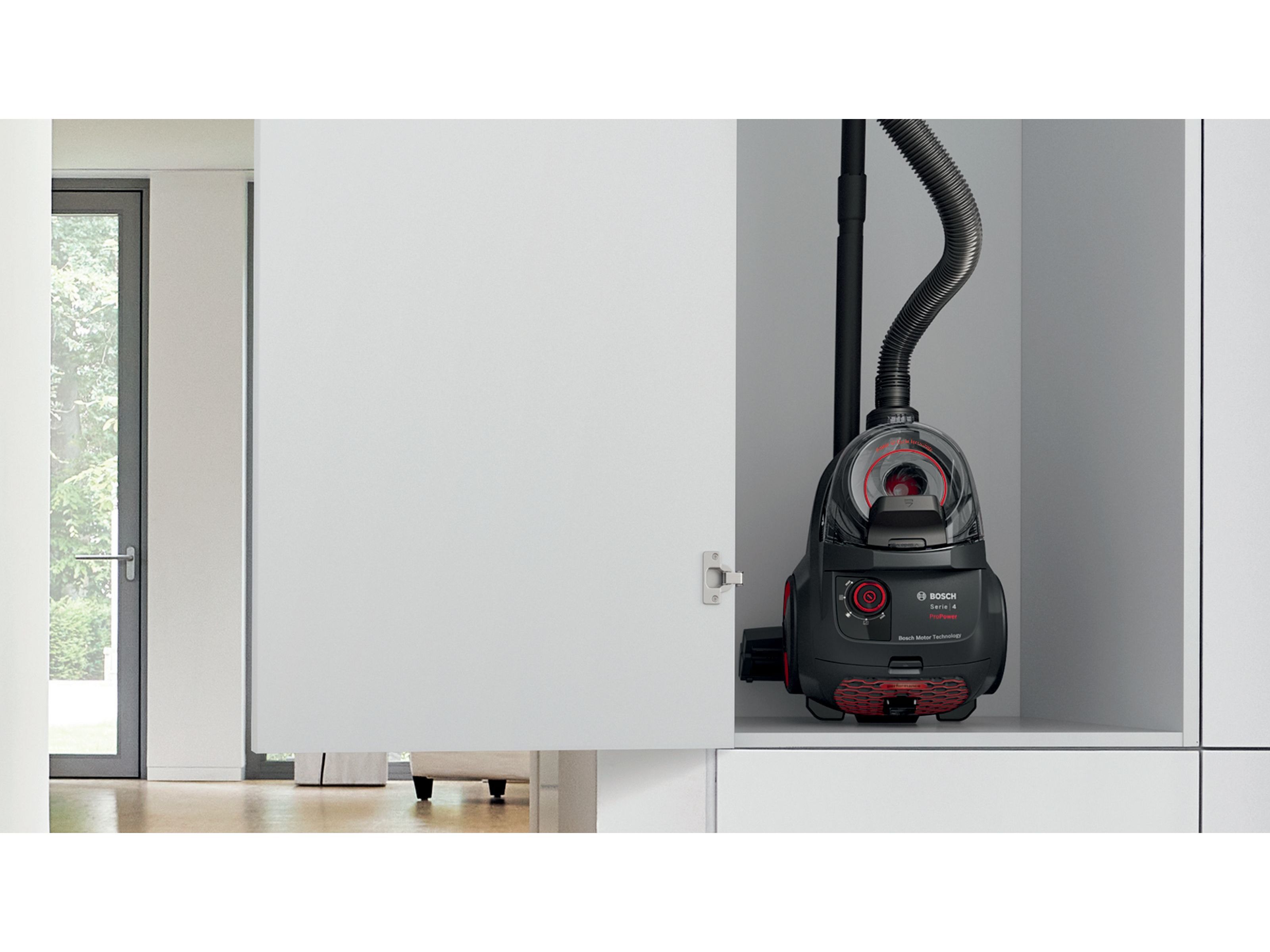 ASPIRADOR SEM SACO BOSCH BGC21POW1 PROPOWER PRETO image number 1