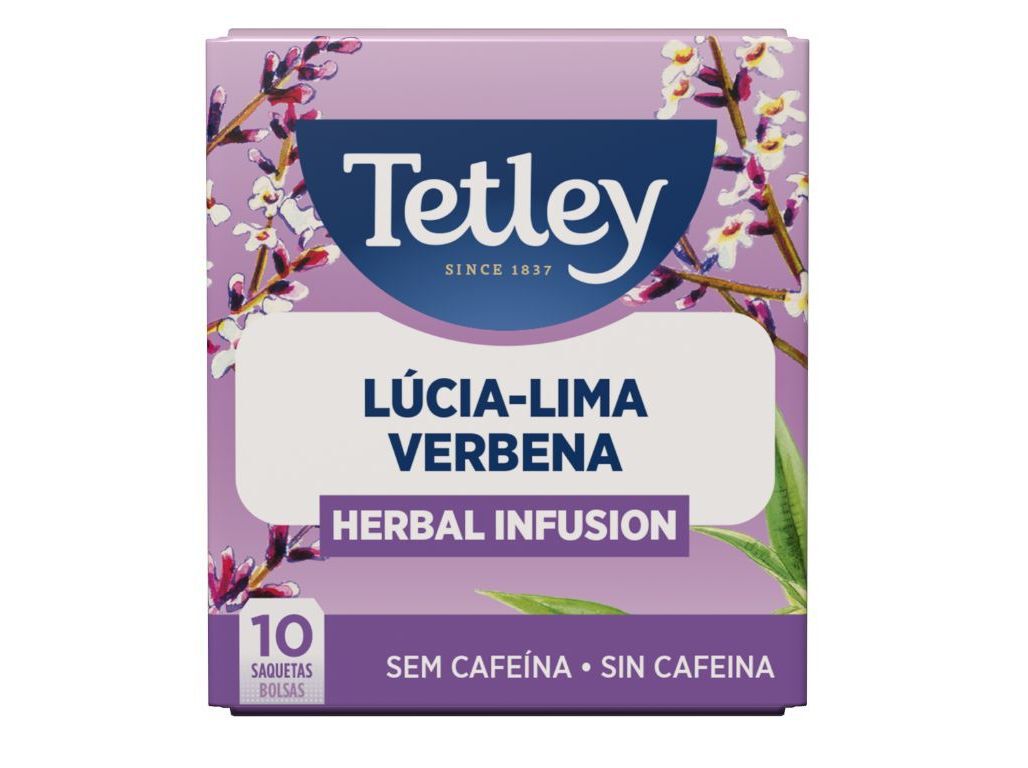 INFUS&Atilde;O TETLEY LUCIA LIMA 10 SAQUETAS