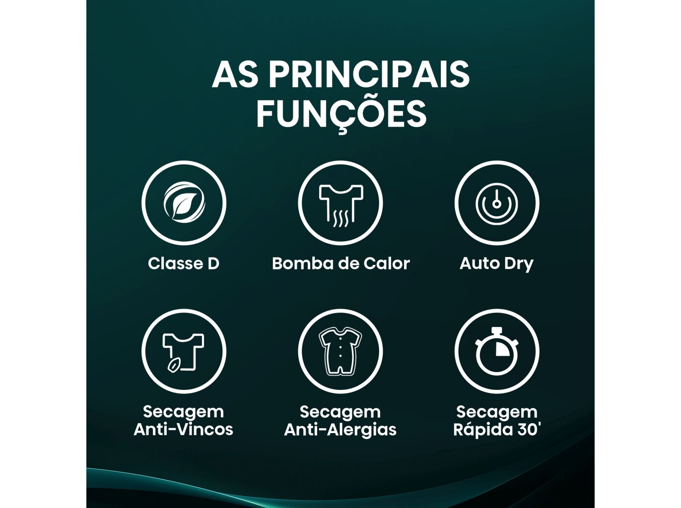 M&Aacute;QUINA SECAR ROUPA HISENSE DHQE800BW2 SERIE QE D 8KG image number 2