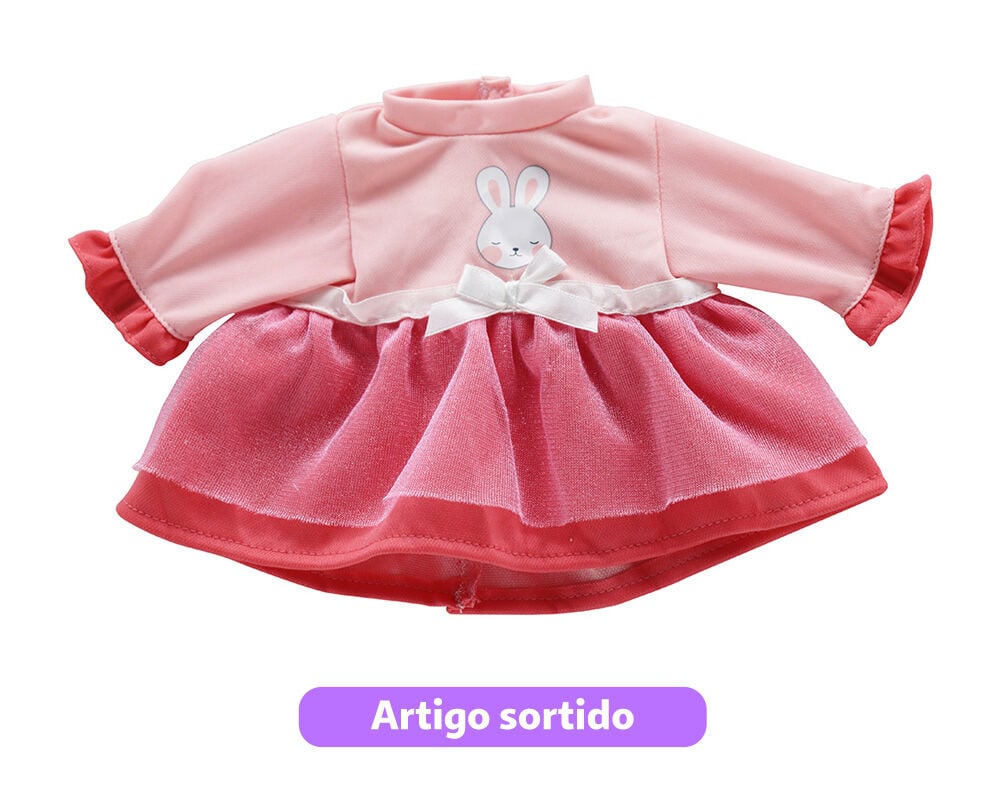 O OUTFIT DO BEB&Eacute; ONE TWO FUN 30-35CM MODELOS SORTIDOS image number 6