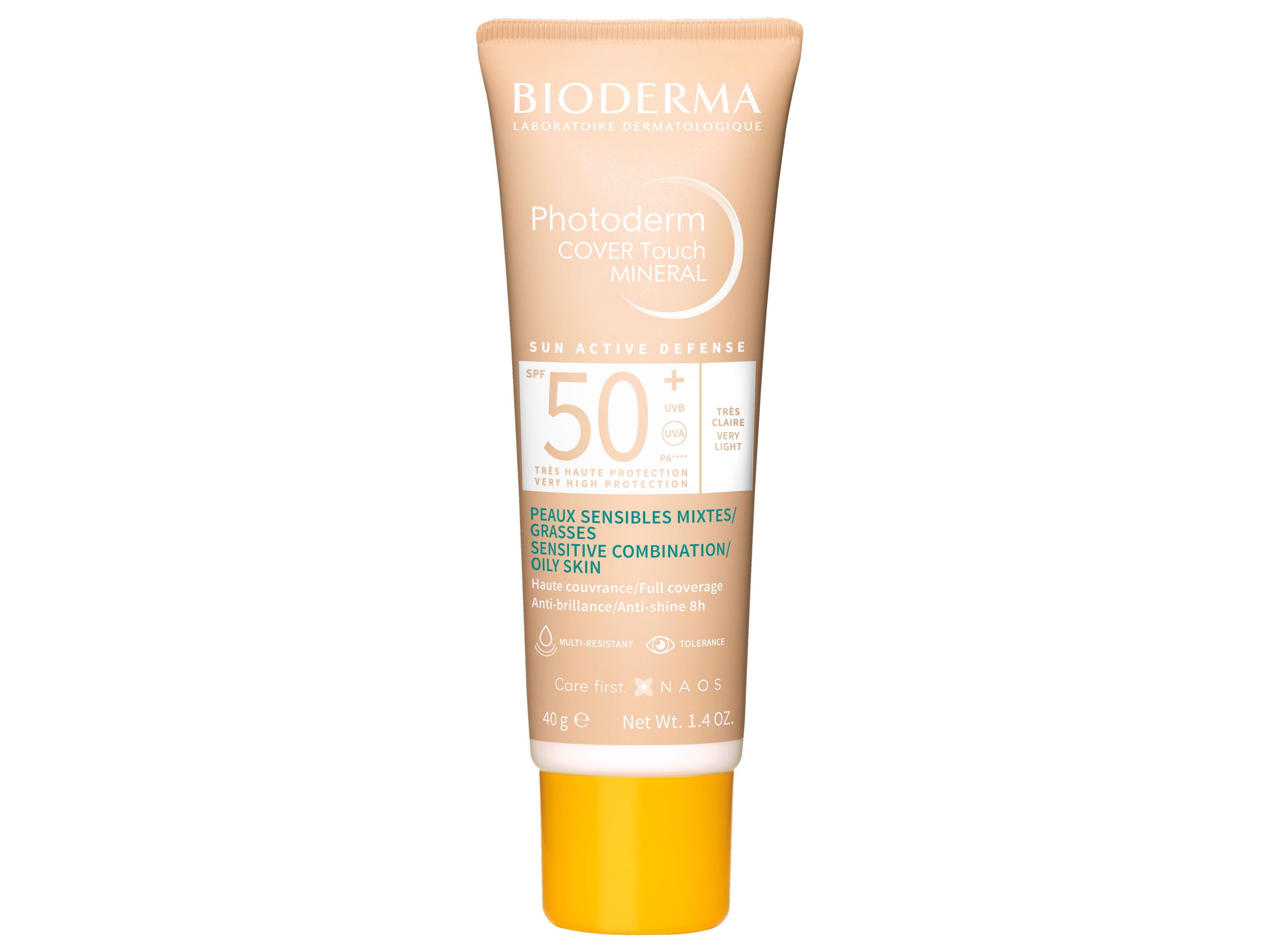 CREME BIODERMA PHOTODERM COVER TOUCH SPF50+ VERY LIGHT image number 0