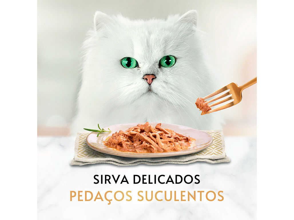 COMIDA H&Uacute;MIDA GATO GOURMET GOLD DEL&Iacute;CIAS SUCULENTAS 12X85G image number 3