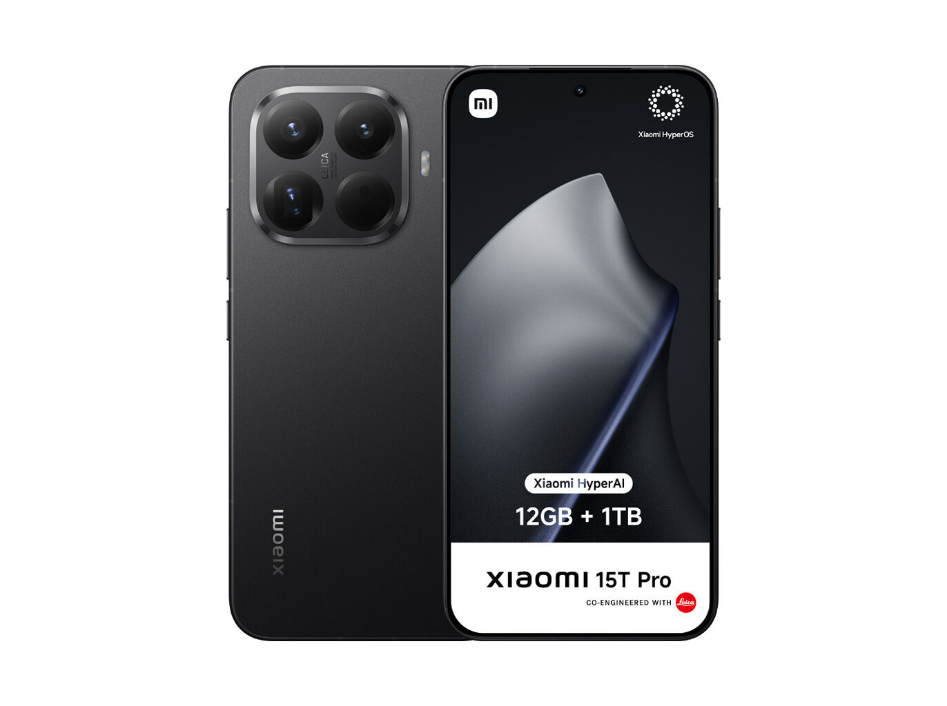 SMARTPHONE XIAOMI 15T PRO (6.83'' 12GB 1TB BLACK) image number 0