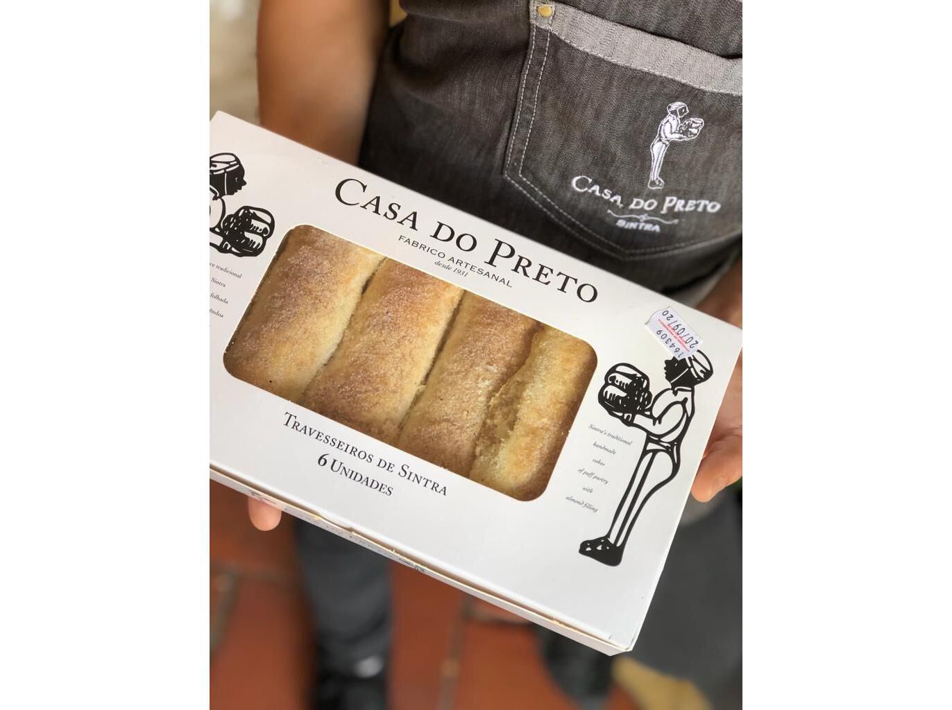 TRAVESSEIROS CASA DO PRETO DE SINTRA COM RECHEIO 6 UN image number 1
