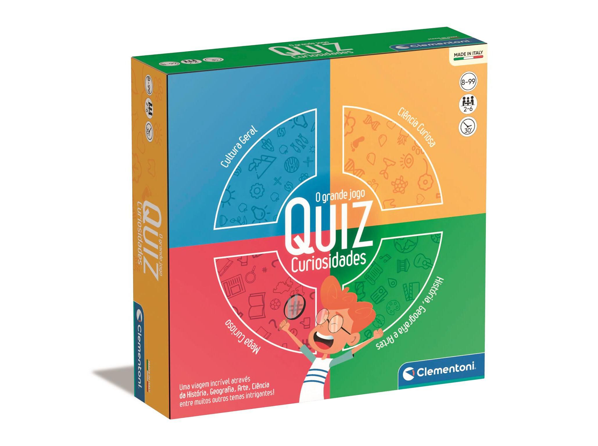 JOGO QUIZ DAS CURIOSIDADE CLEMENTONI
