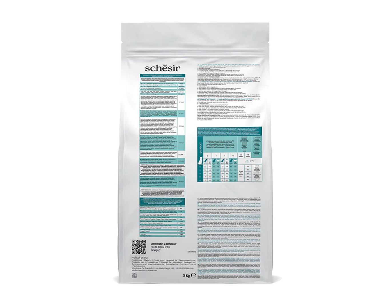 RA&Ccedil;&Atilde;O PARA C&Atilde;O SCHESIR J&Uacute;NIOR M&Eacute;DIO 3KG image number 1