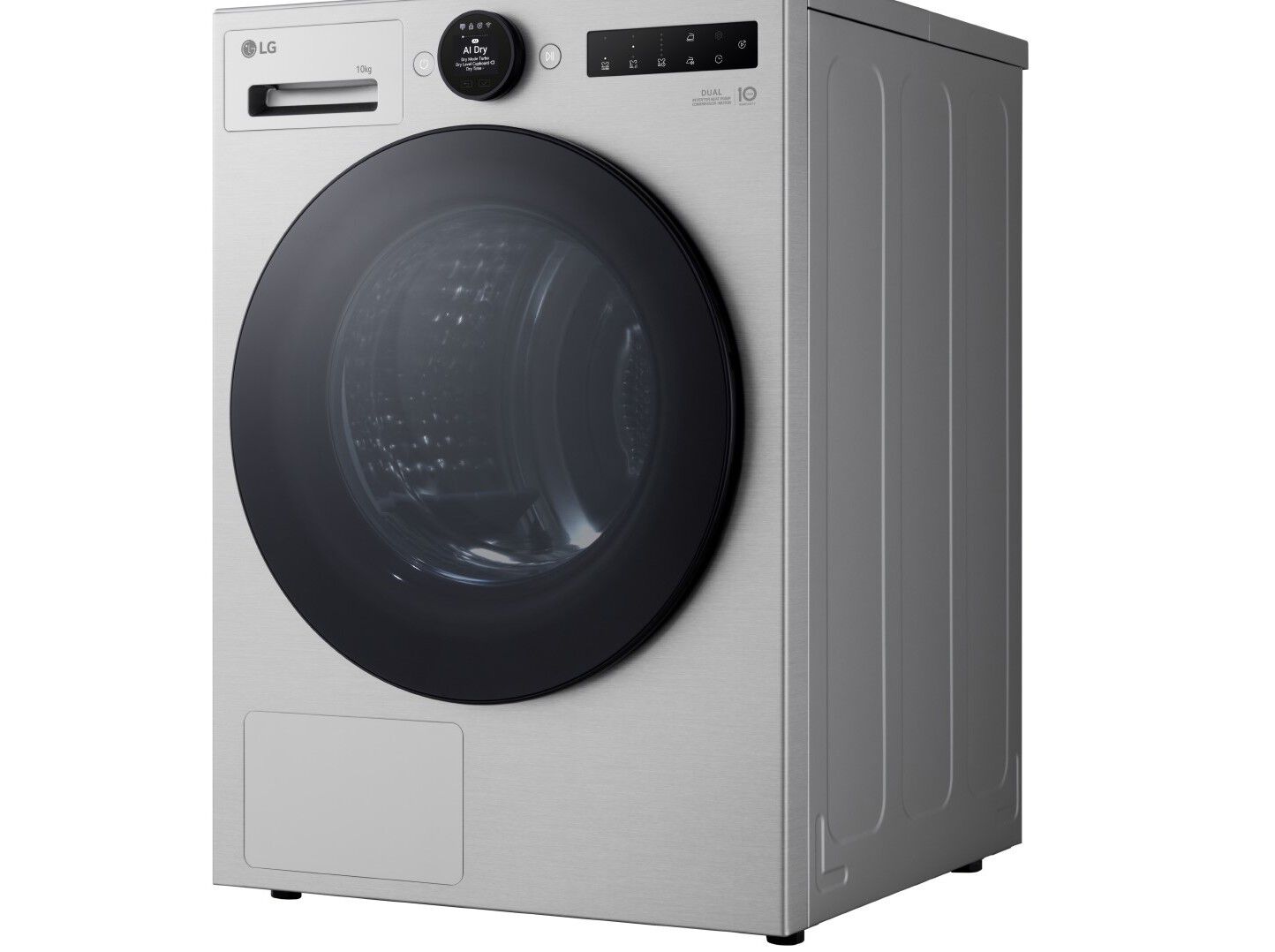 M&Aacute;QUINA SECAR ROUPA LG RHX7010TSB CINZENTO C BC 10KGS image number 1