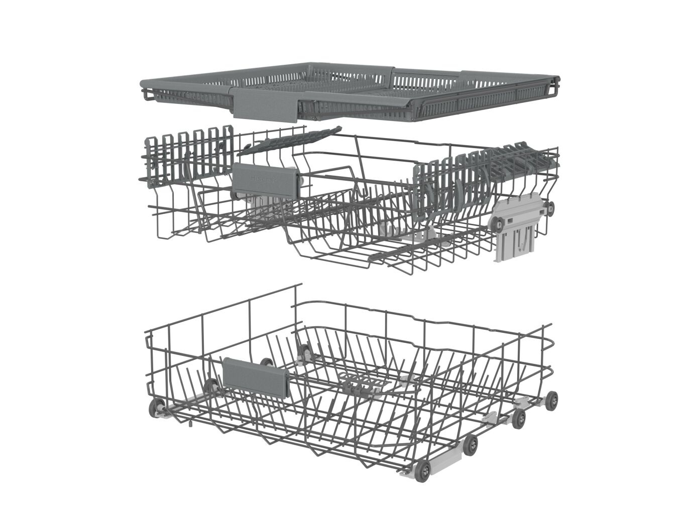 M&Aacute;QUINA LAVAR LOI&Ccedil;A HISENSE HS643C90X LOOK INOX C 16 CONJ. image number 4