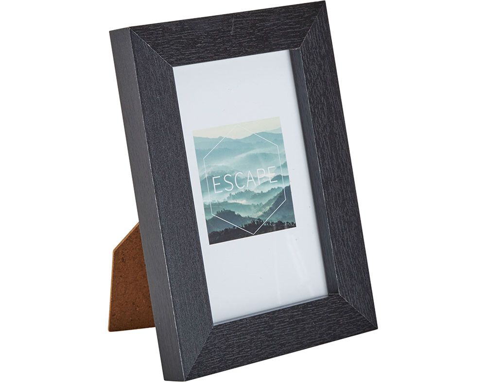 MOLDURA ACTUEL EM MDF PRETO 10X15CM image number 0