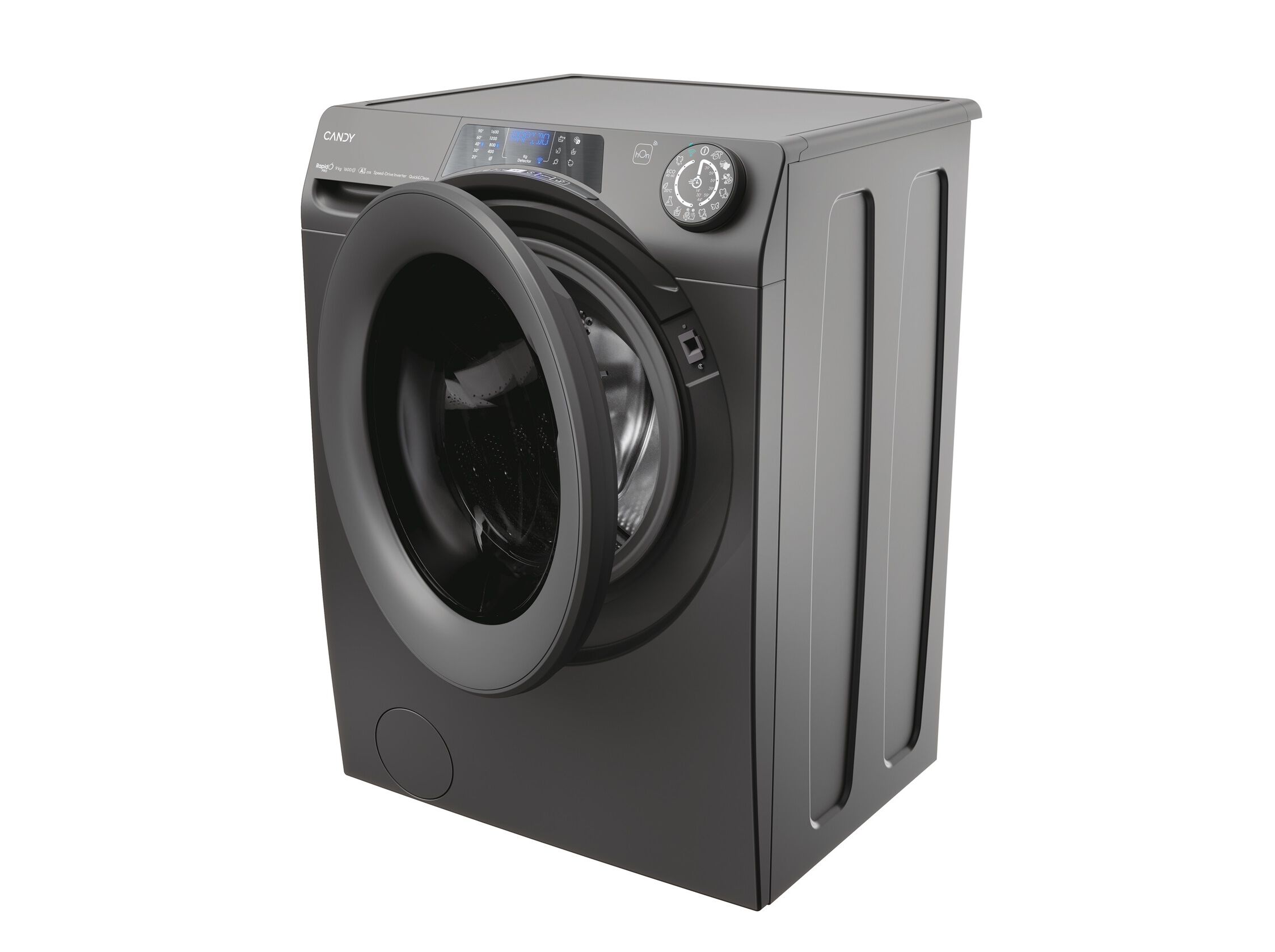 M&Aacute;QUINA DE LAVAR ROUPA CANDY RP 696BWMRR8/1-S - CINZA A 9 KG image number 1