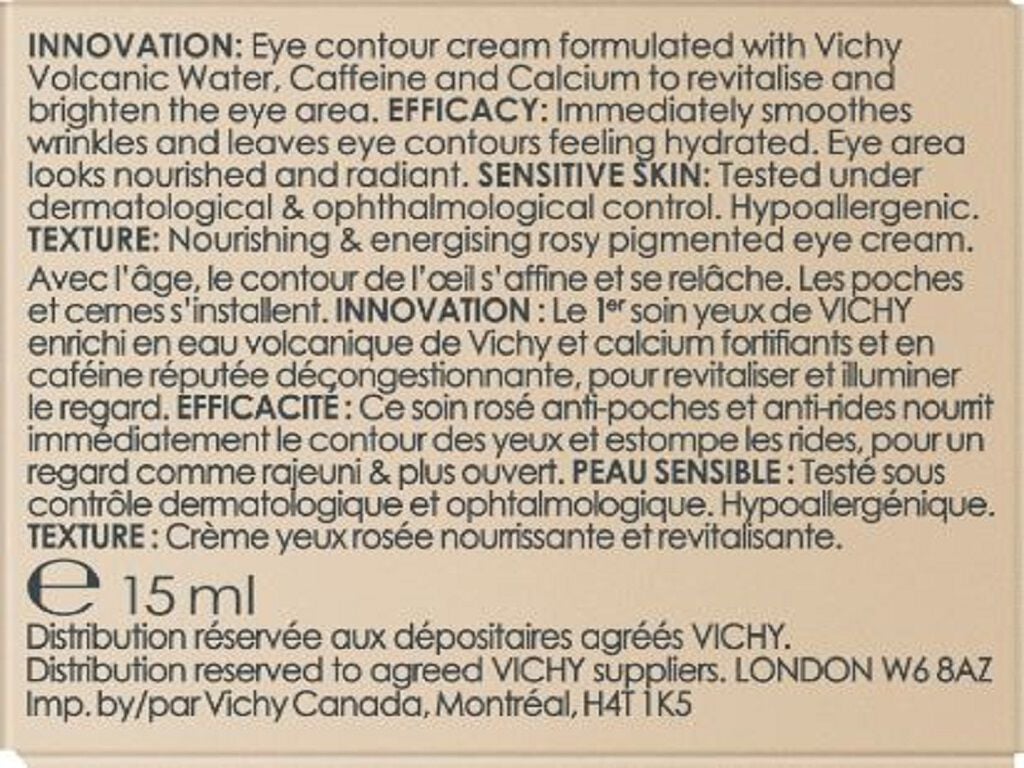 CREME VICHY OLHOS NEOVADIOL ROSE PLATINIUM 15ML image number 1