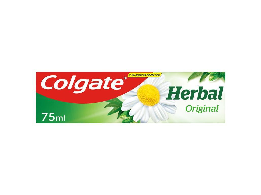 PASTA DE DENTES HERBAL COLGATE 75ML image number 1