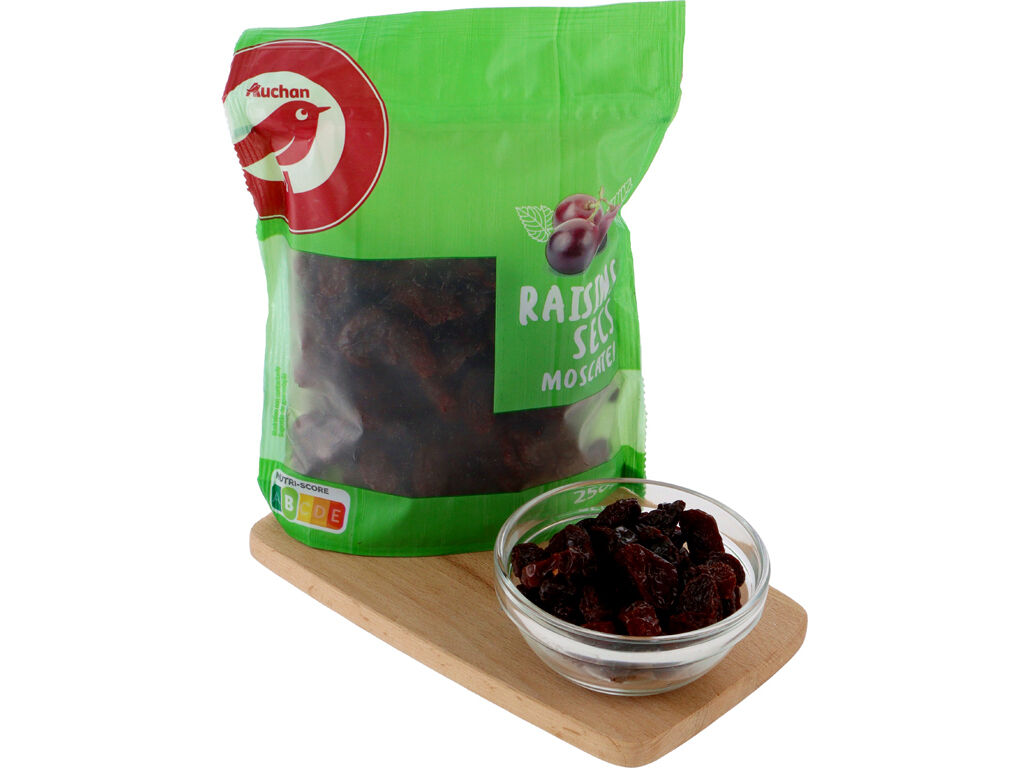 PASSAS UVA MOSCATEL AUCHAN 250 G