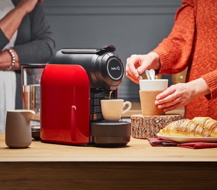 M&Aacute;QUINA DE CAF&Eacute; DELTA Q QOOL EVOLUTION VERMELHO image number 5