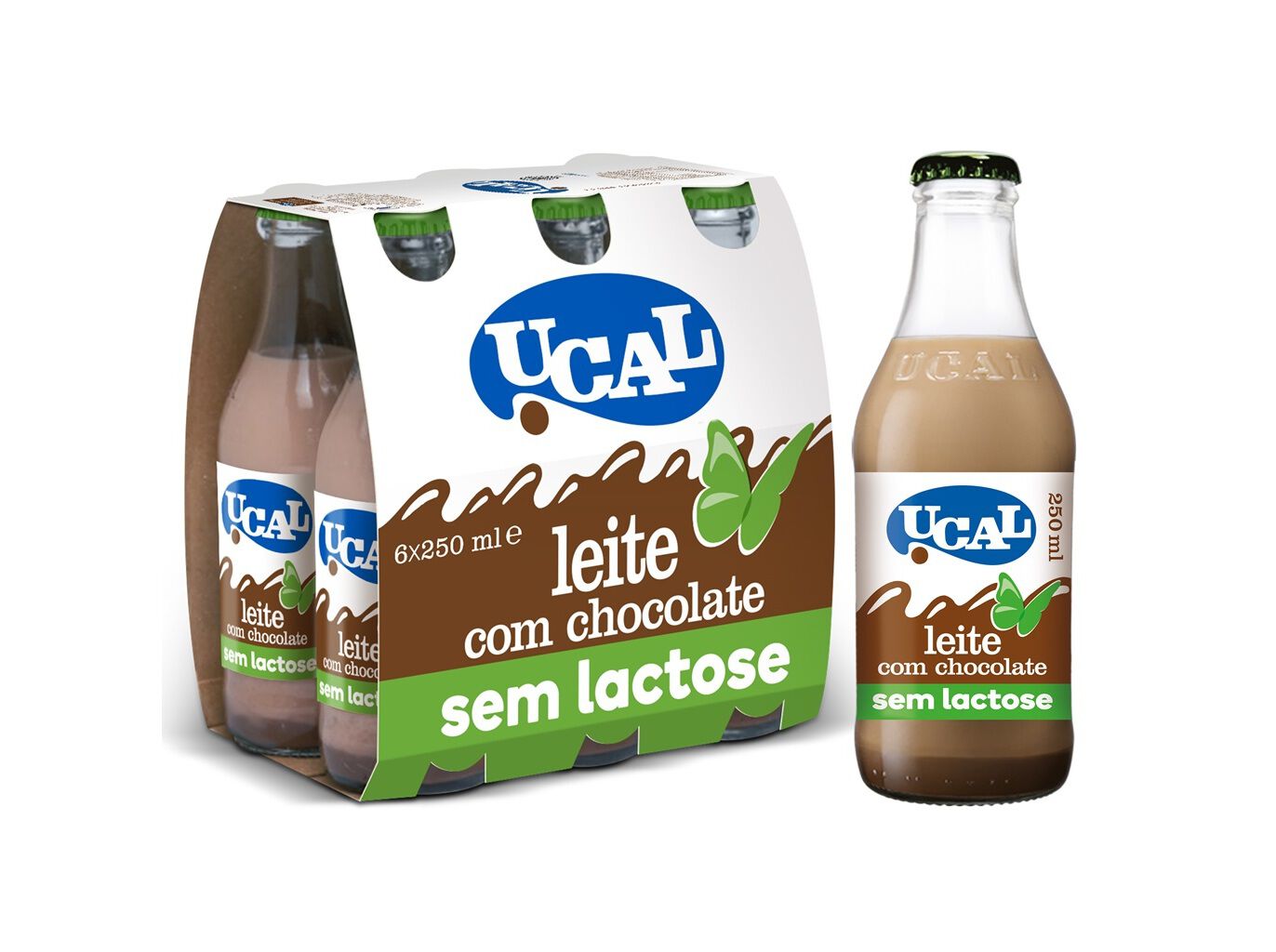 LEITE UCAL COM CHOCOLATE 0%LACTOSE 6X250ML image number 2