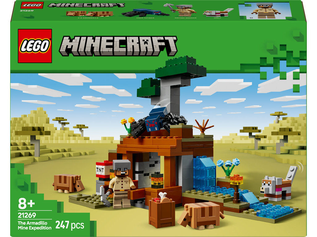 A EXPEDI&Ccedil;&Atilde;O DA MINA LEGO MINECRAFT 21269 image number 0
