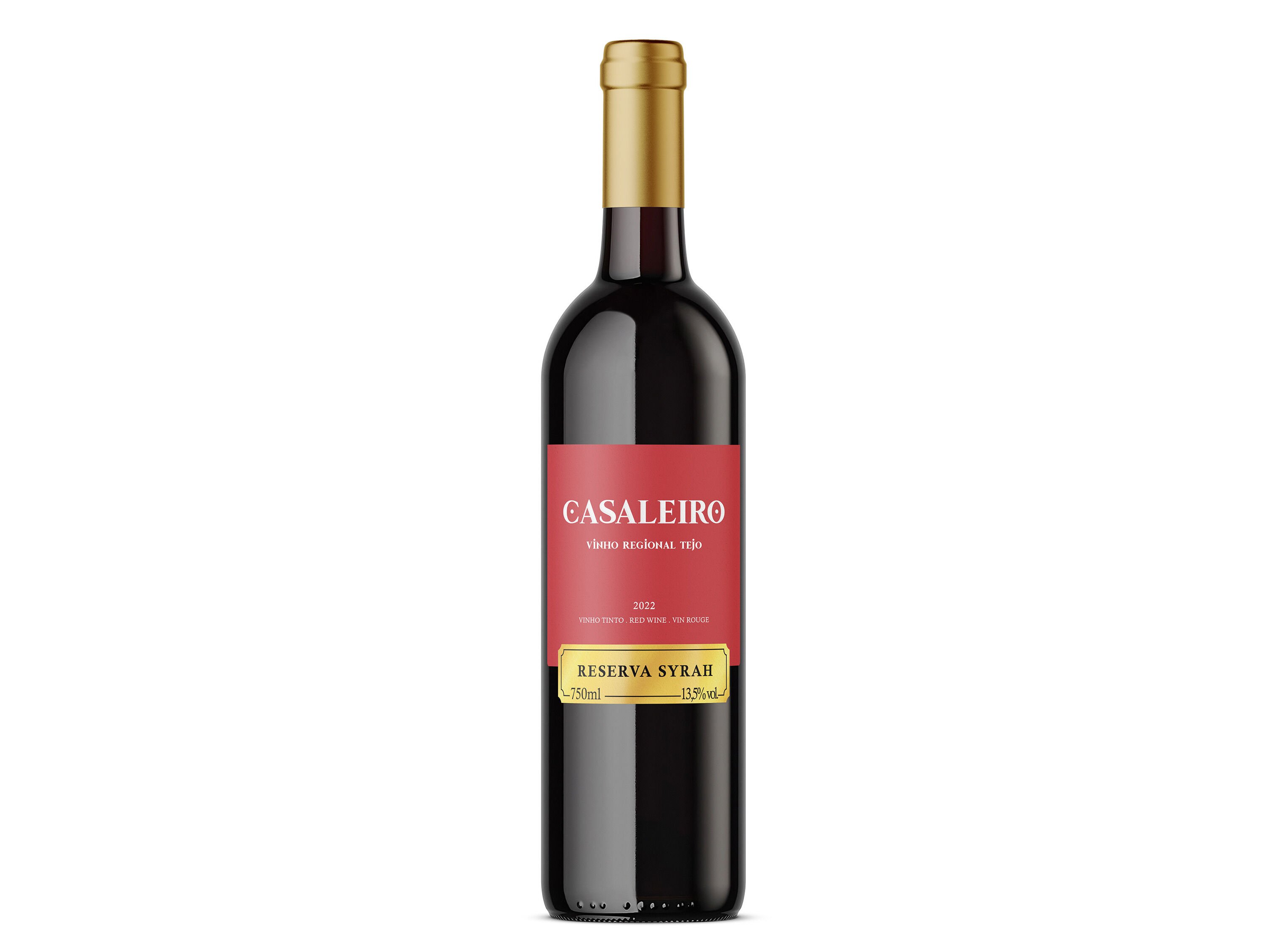 VINHO TINTO CASALEIRO RESERVA SYRAH TEJO 0.75L image number 0