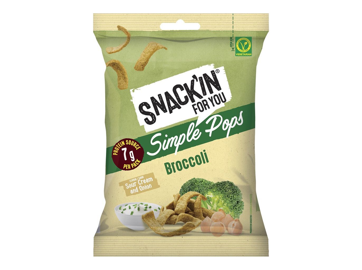 SNACK SIMPLE POPS BR&Oacute;COLOS 40G image number 1