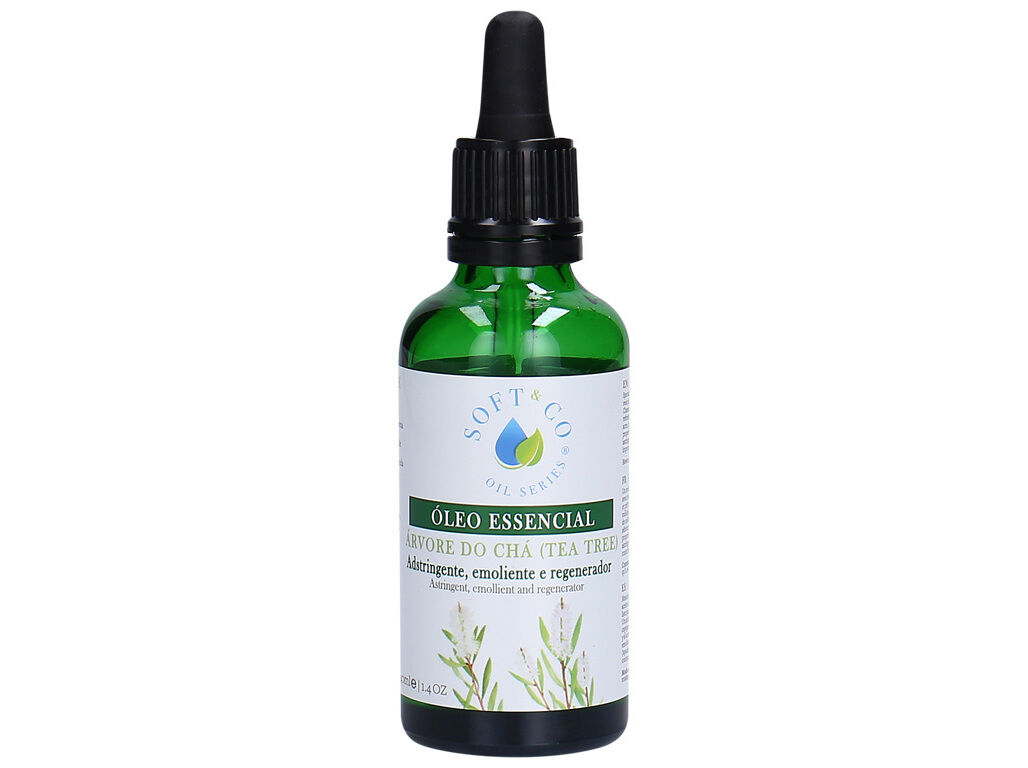 &Oacute;LEO ESSENCIAL DE MELALEUCA ( &Aacute;RVORE DE CH&Aacute; ) SOFT&CO 40ML