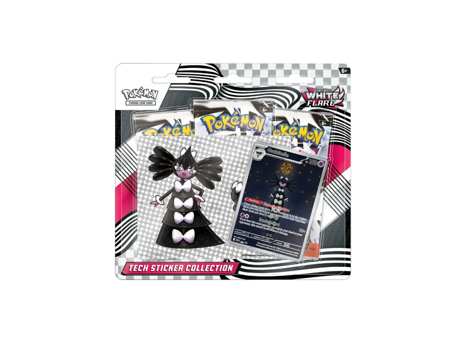 TECH STICKER WHITE POK&Eacute;MON image number 0