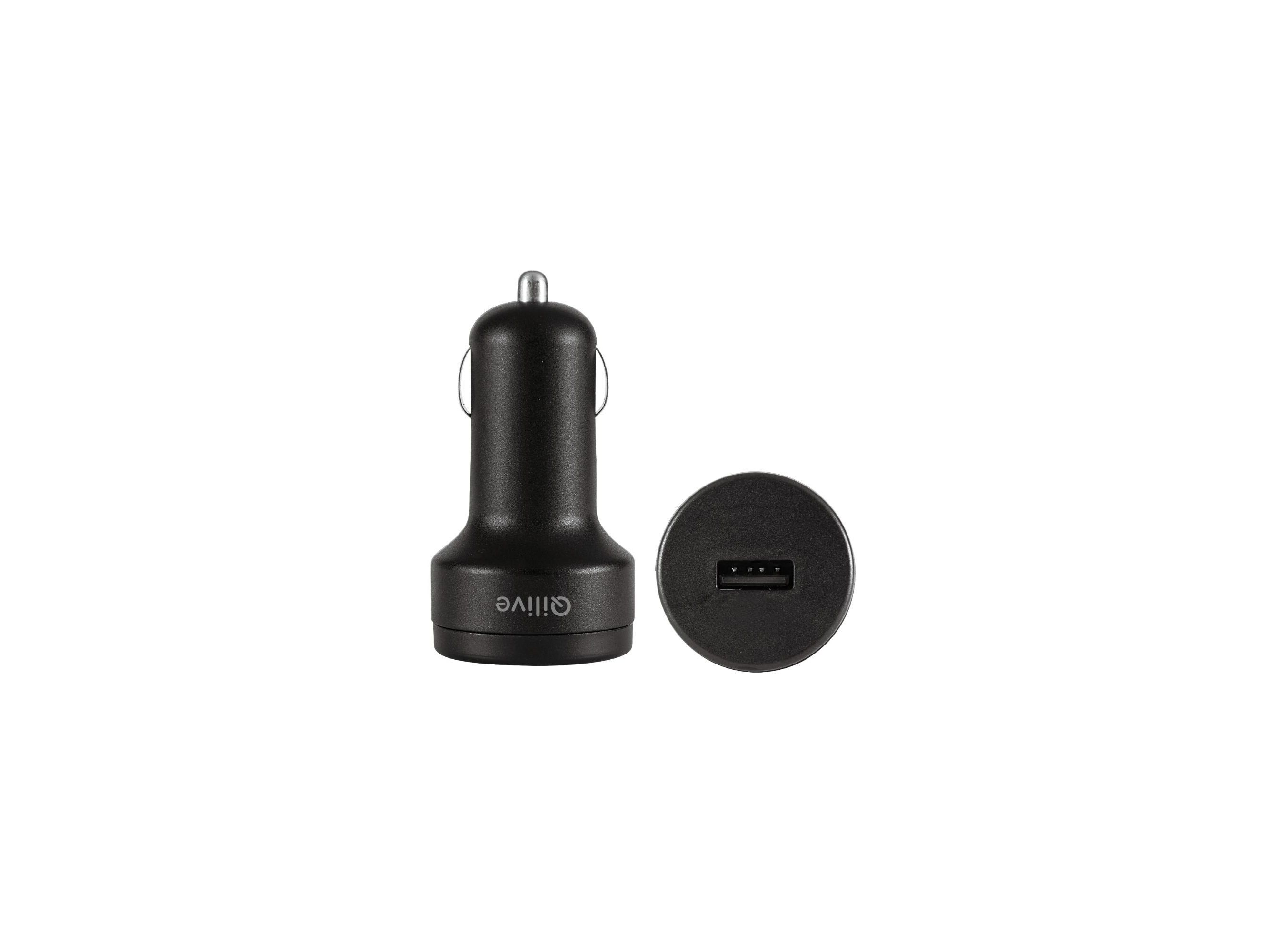 CARREGADOR P/ CARRO QILIVE 600161205 LITE PRETO 1 USB 10W image number 2