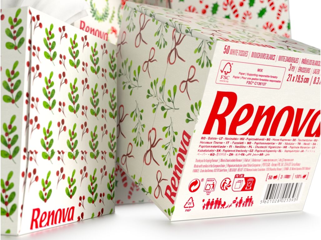 LEN&Ccedil;OS RENOVA FACIAIS NATAL 50F image number 1