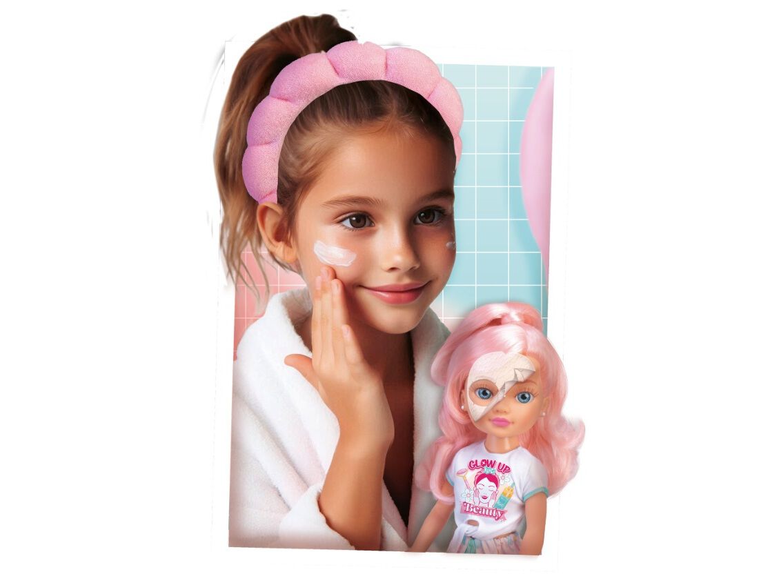 BONECA NANCY GLOW UP DE BELEZA image number 1