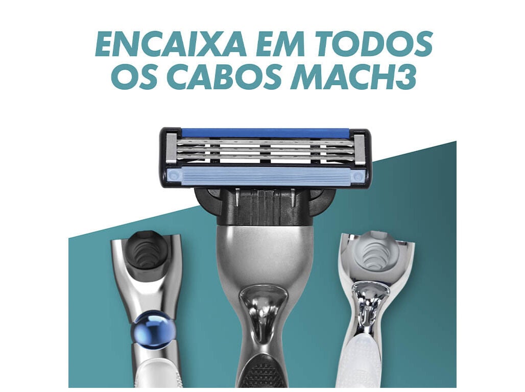 RECARGA DE L&Acirc;MINAS MACH3 GILLETTE 5 UN image number 5