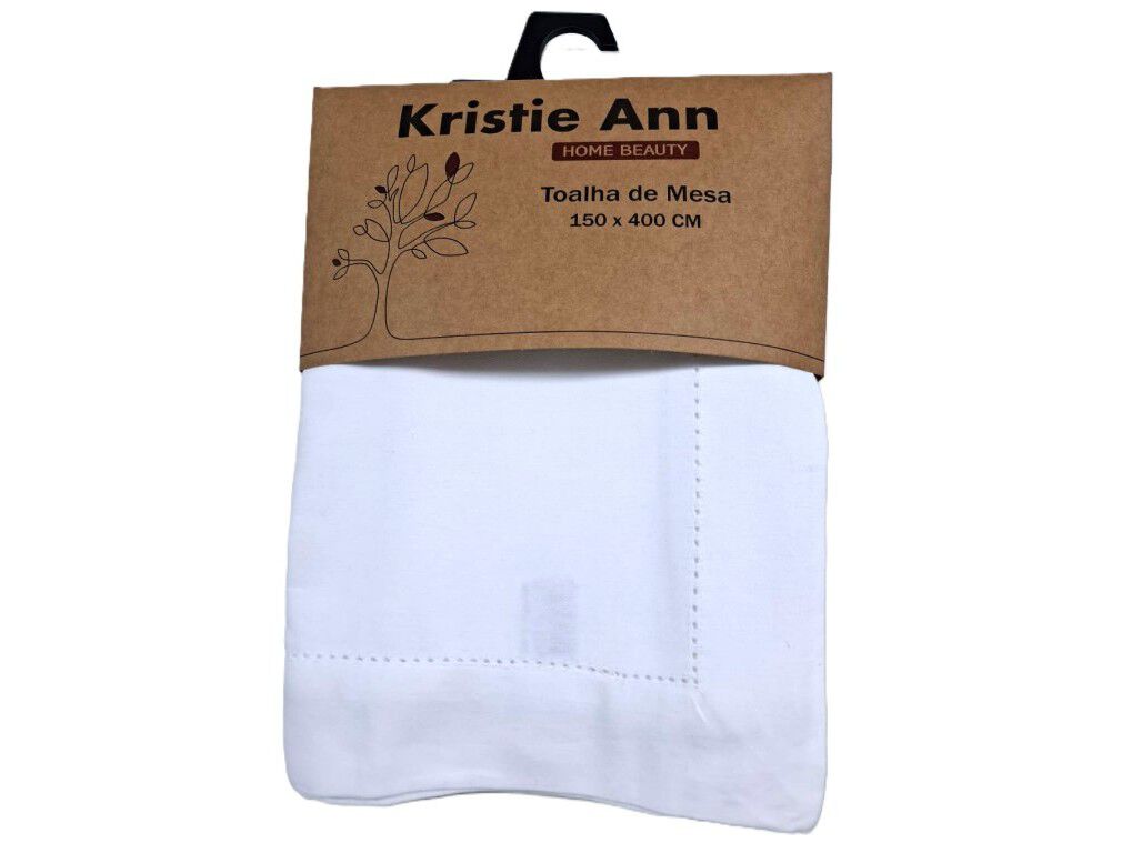 TOALHA MESA CANYON BRANCO 150X400 CM