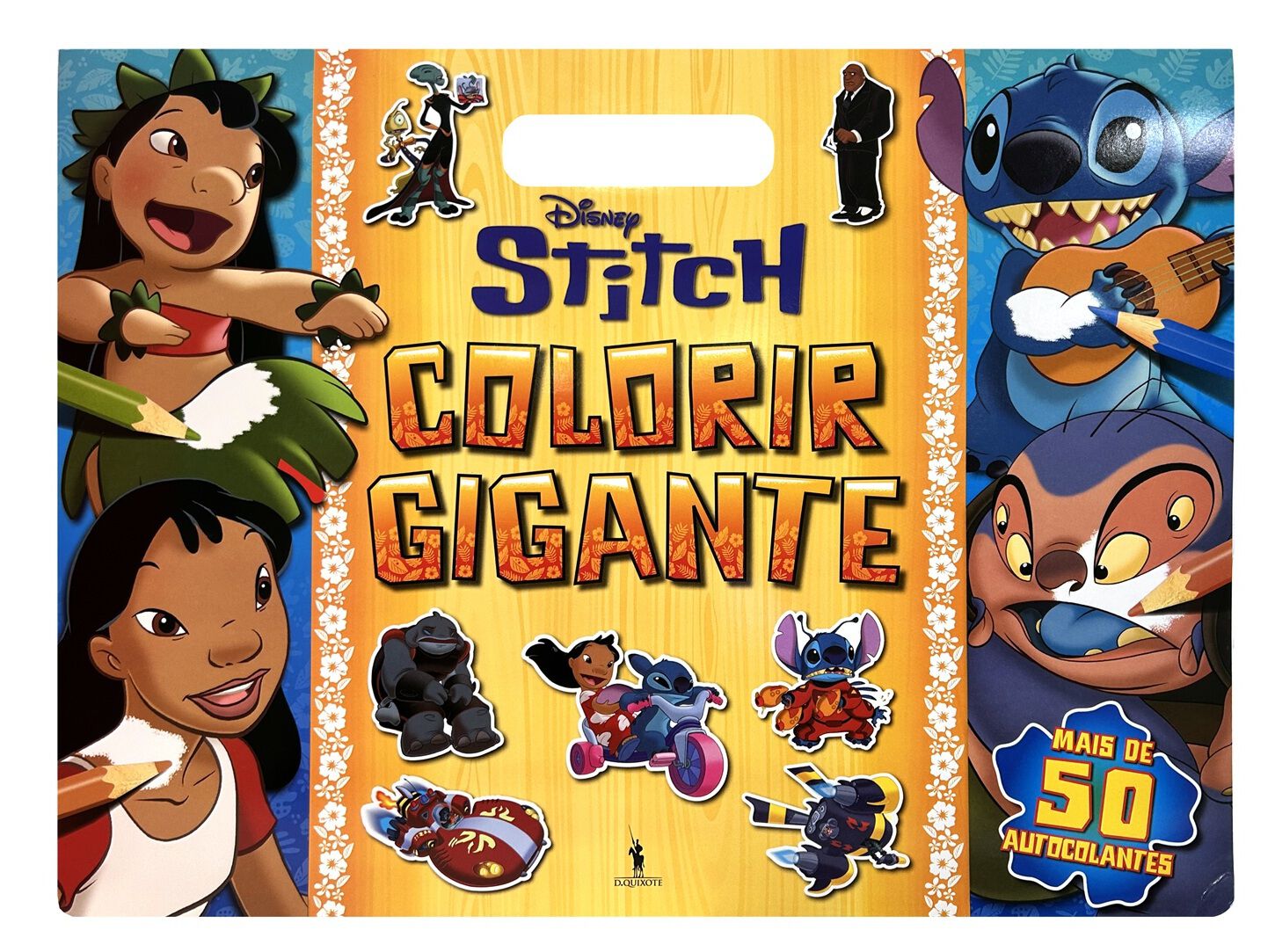 LIVRO STITCH - COLORIR GIGANTE DE: DISNEY image number 0