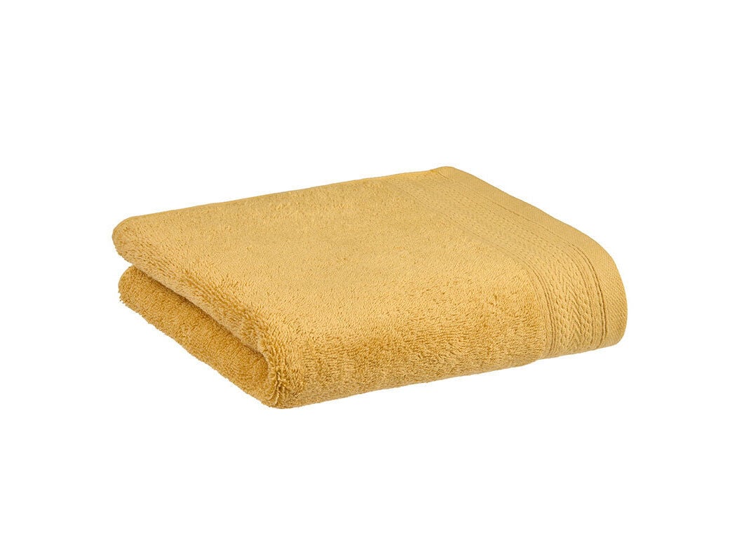 LEN&Ccedil;OL DE BANHO ACTUEL OCRE 550G 100X150