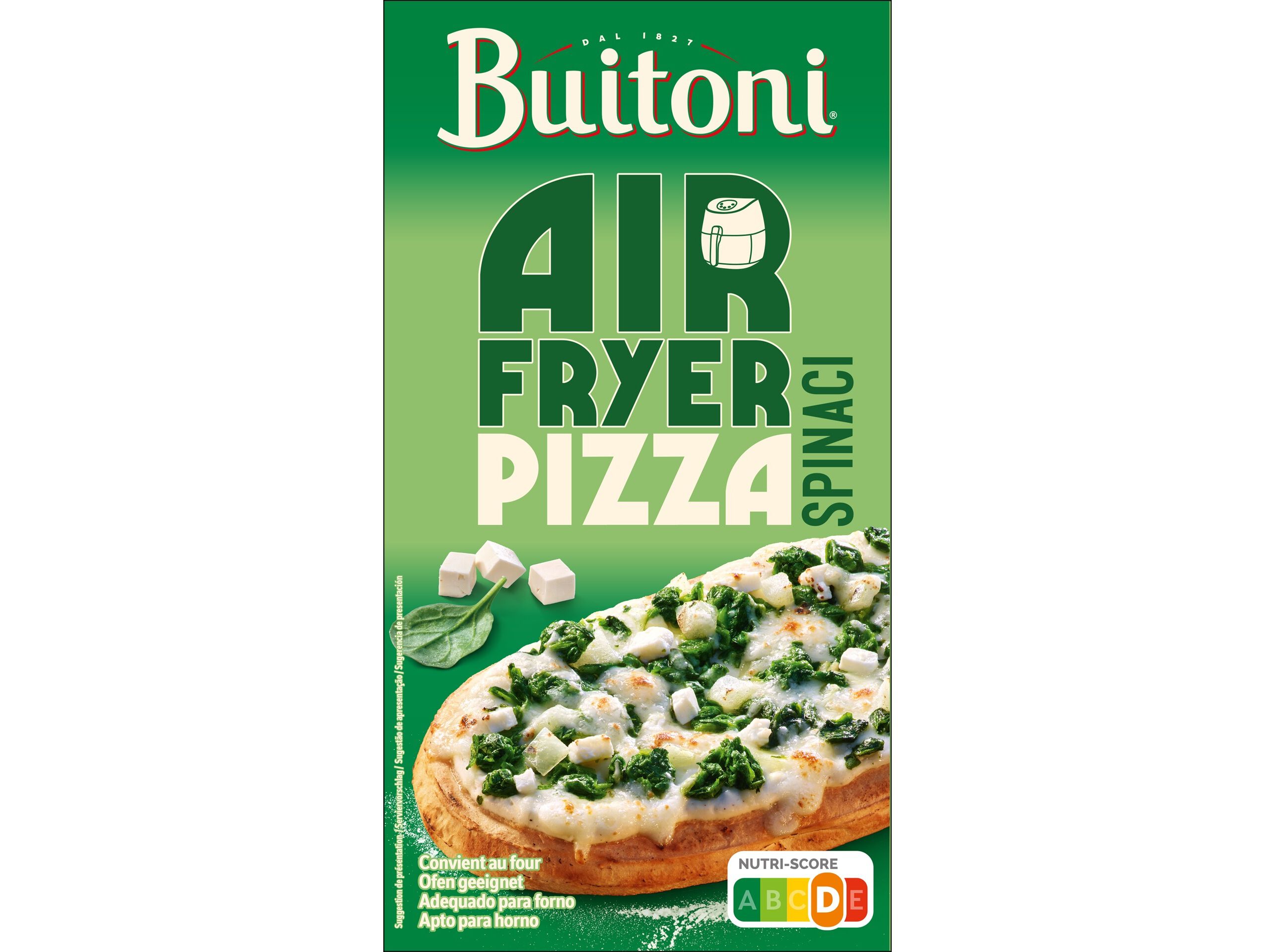 PIZZA BUITONI AIRFRYER SPINACH 195G image number 0