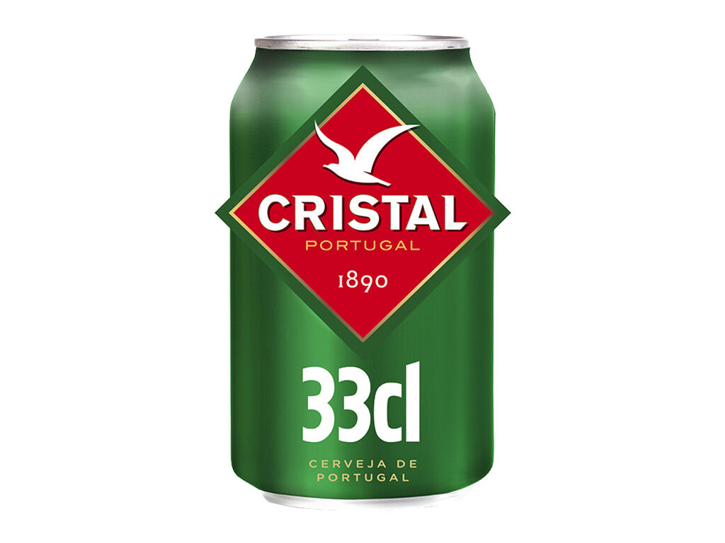 CERVEJA CRISTAL LATA 0.33L image number 1