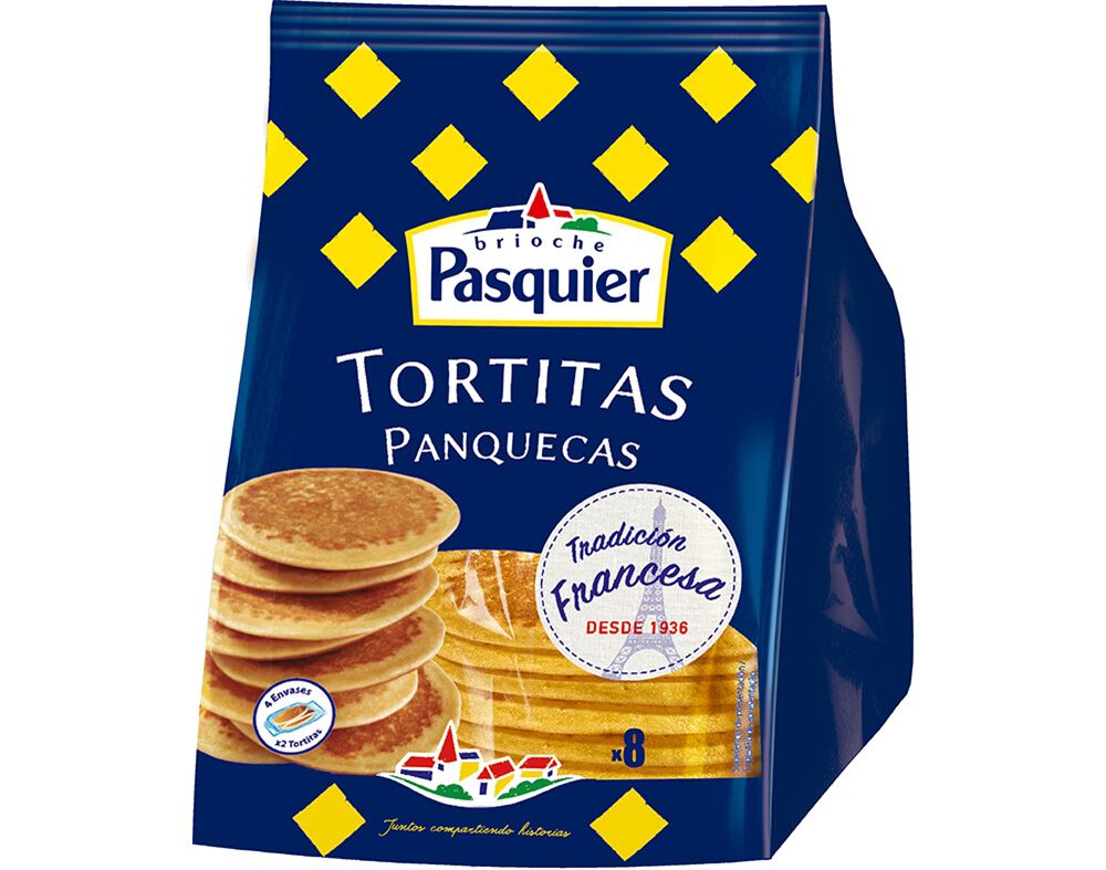 PANQUECAS PASQUIER BRIOCHE 8UN