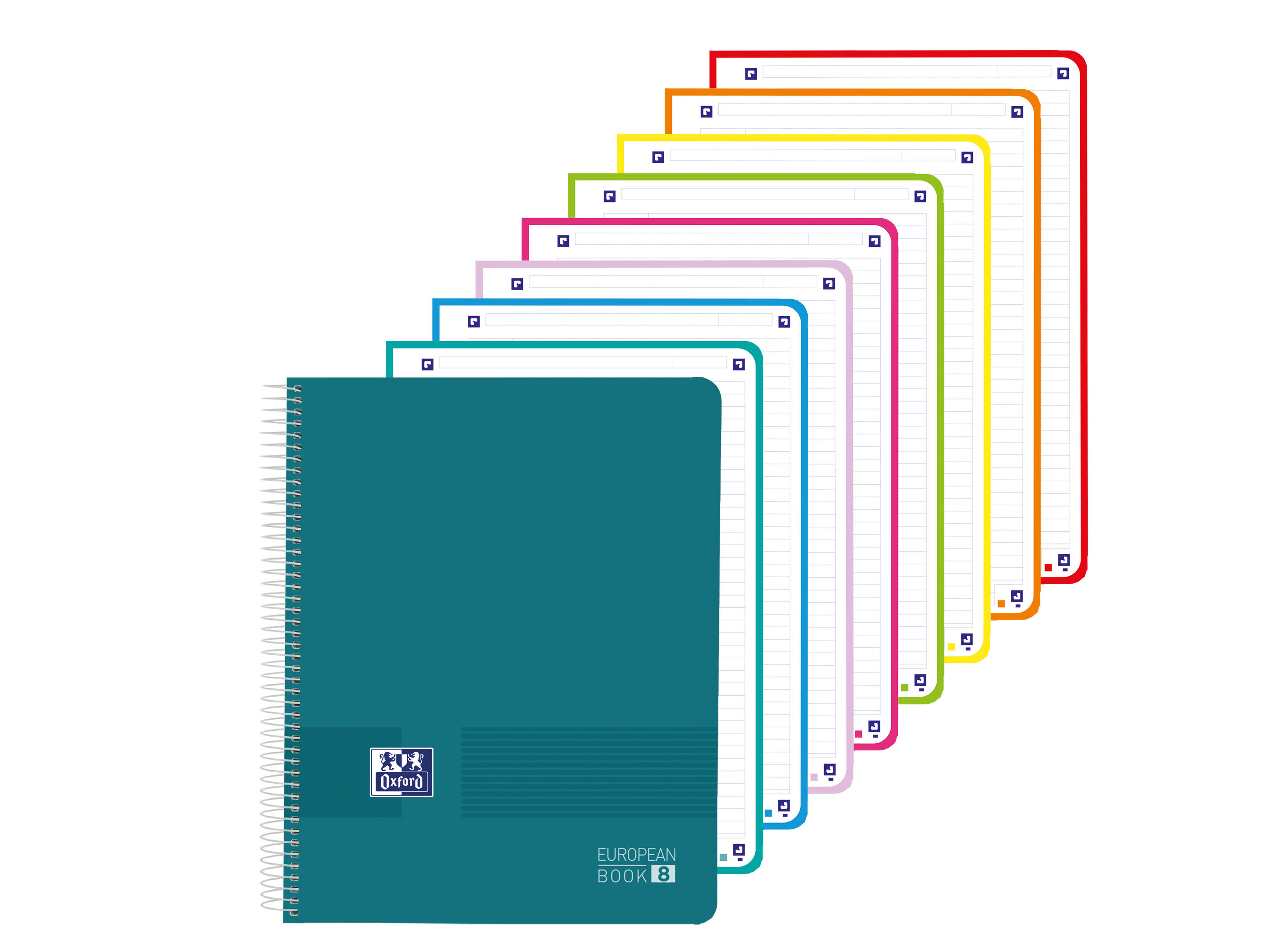 CADERNOS A4 PAUTADO POLIPROPILENO OXFORD LIVE&GO 160 FOLHAS CORES SORTIDAS image number 4